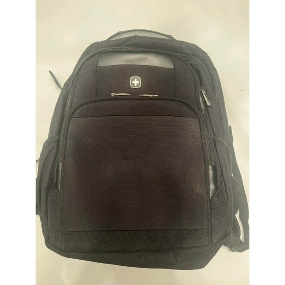 SwissGear Backpack Unisex OS Black Good Laptop Tech Commuter Travel Bag
